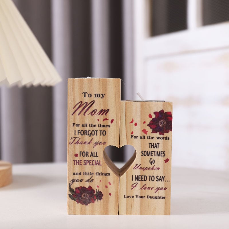 🎁 A Loving Tribute: To My Husband Wood Handle Holder - A Gift from the Heart ❤️